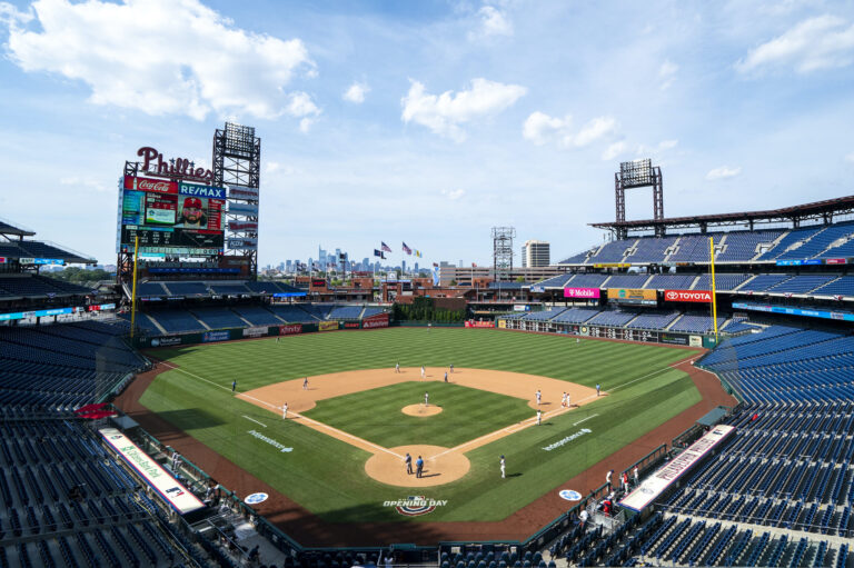 General view of Citizens Bank Park during a Phillies game