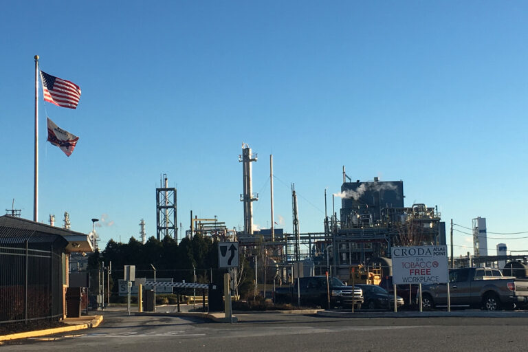 File photo: Croda's Atlas Point plant near the Delaware Memorial Bridge.