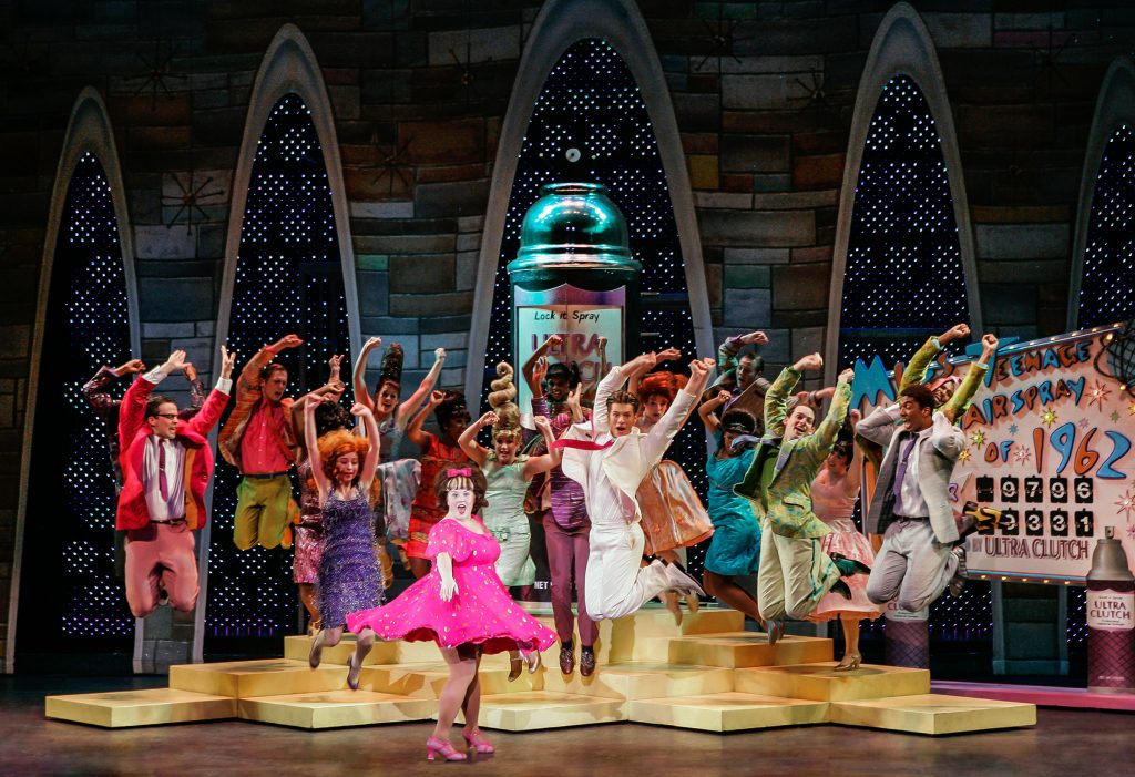 b—You-Can’t-Stop-The-Beat.-Photo-by-Chris-Bennion-and-Jeremy-Daniel. Performance of the play 'Hairspray' at the Kimmel Center