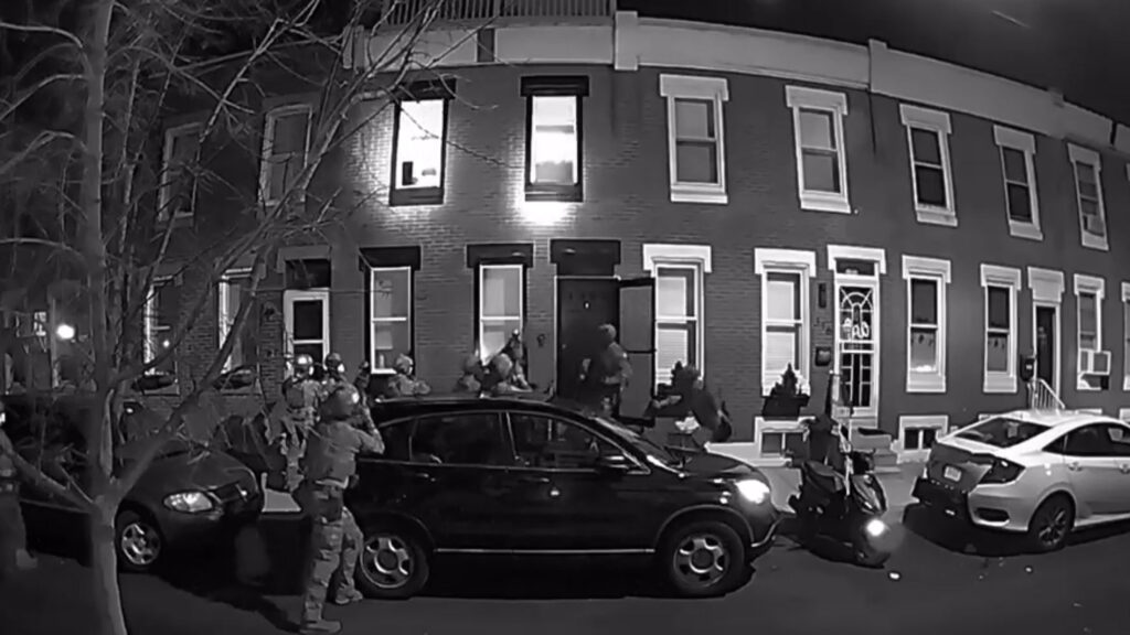 fbi-gregory-fiocca Agents outside the house of Gregory Fiocca and family