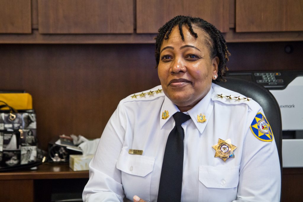 2020 2 3 k paynter rochelle bilal sheriff_ Sheriff Rochelle Bilal (Kimberly Paynter/WHYY)