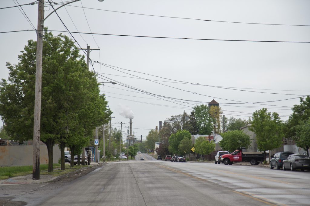 2021 04 29 k paynter chester covanta incinerator-4 View of a street in Chester, Pa.