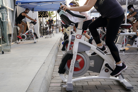 Virus Outbreak California Fitness Centers (AP Photo/Chris Pizzello)