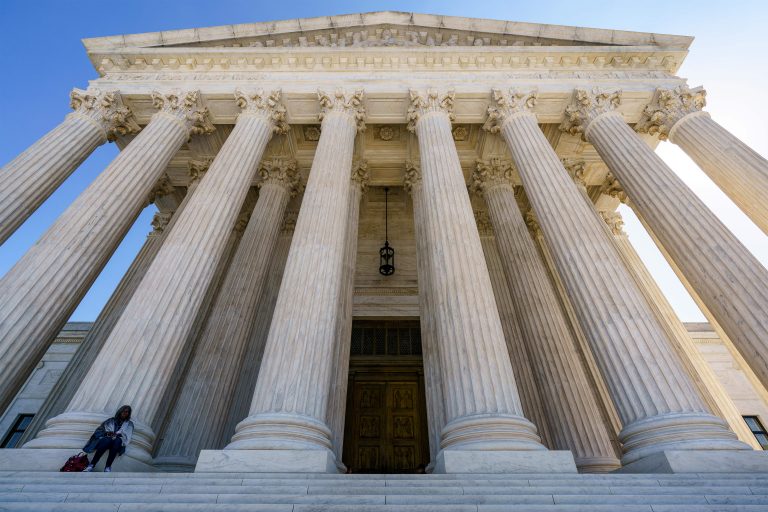 The exterior of the Supreme Court