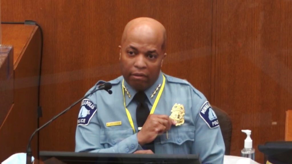 George Floyd Officer Trial Minneapolis Police Chief Medaria Arradondo testifies