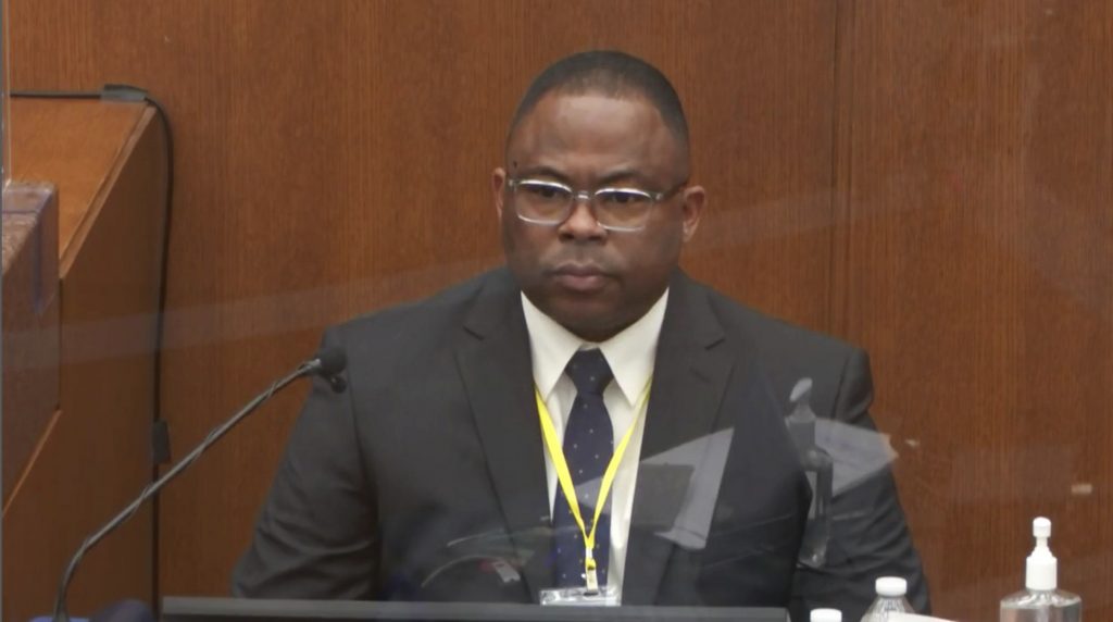 George Floyd Officer Trial Jody Stiger, a Los Angeles Police Department sergeant testifies
