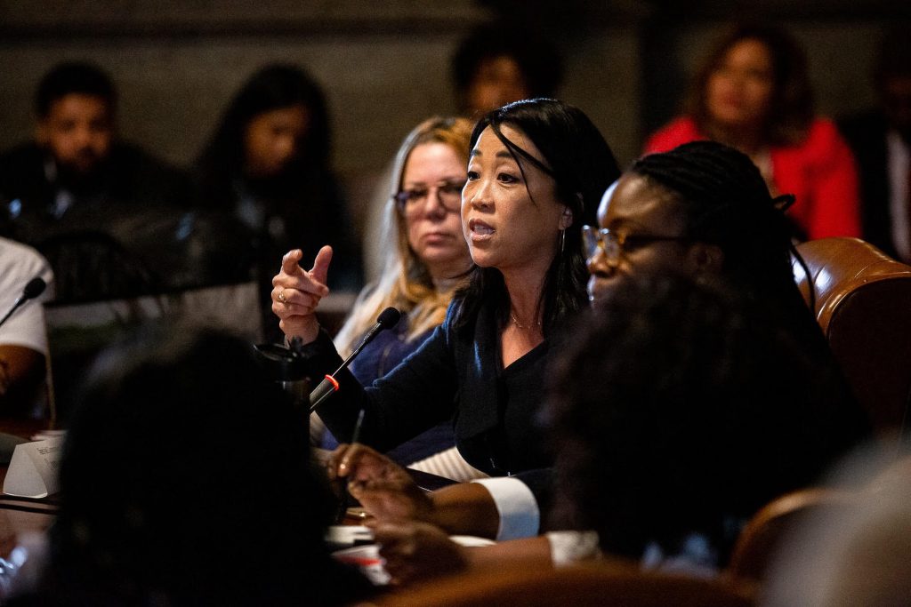 Philadelphia_20210326_HelenGym_CourtesyOfPhiladelphiaCityCouncil_006.0 Philadelphia City Councilwoman-at-large Helen Gym worked on the federal civil rights case to stop the harassment of Asian American students following the 2009 assaults at South Philadelphia High School. (Courtesy of Philadelphia City Council)