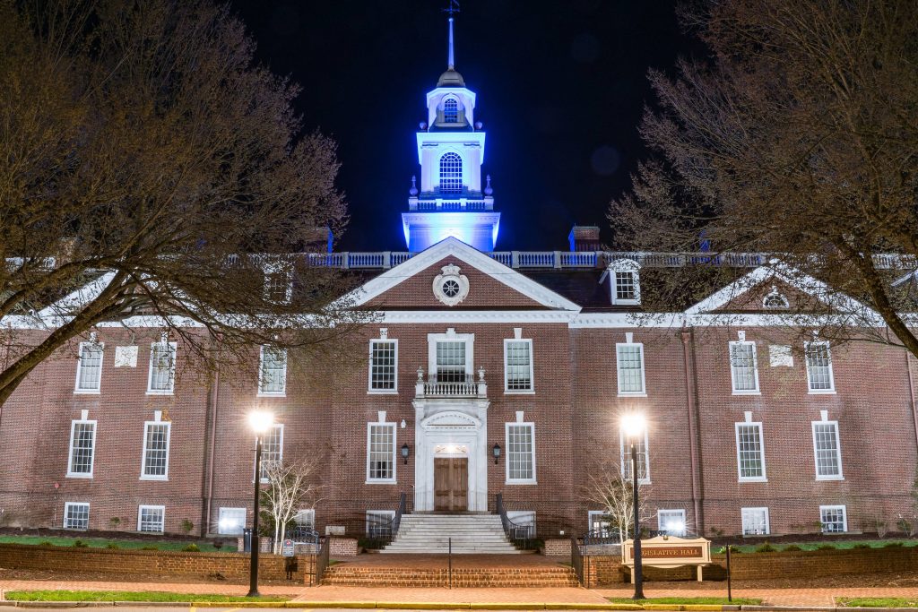 Delaware State Capitol Building In Dover, Delaware Delaware State Capitol Building in Dover. (Paul Brady/Bigstock)