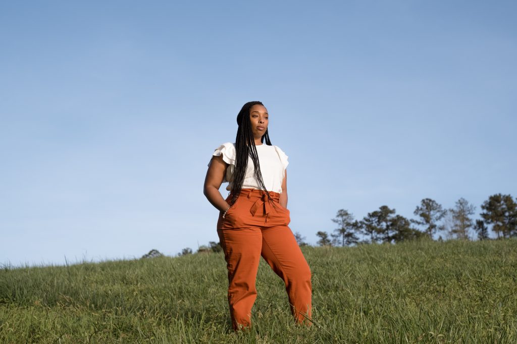 Tia Tate is a computational biologist currently working in a postdoctoral position at a federal agency in North Carolina. Tia Tate is a computational biologist currently working in a postdoctoral position at a federal agency in North Carolina. (Cornell Watson for NPR)