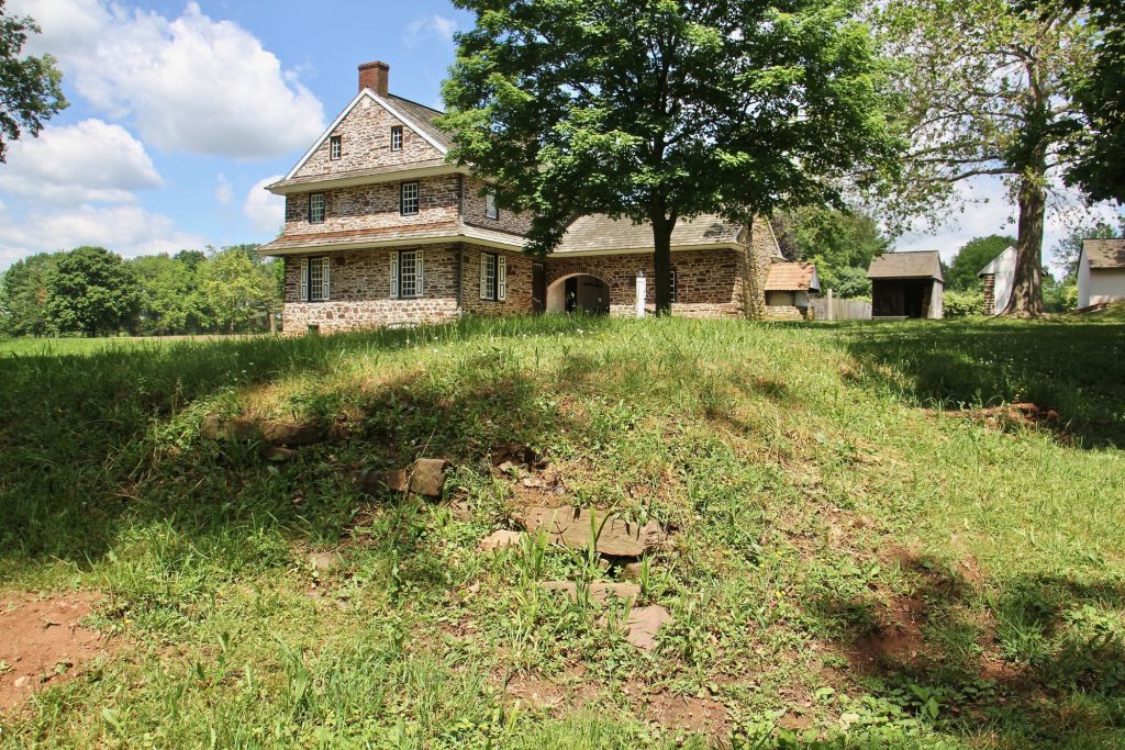 2021 05 27-e lee-lansdale pa peter wentz farmstead-underground railroad sawmill The location of the sawmill at Peter Wentz Farmstead