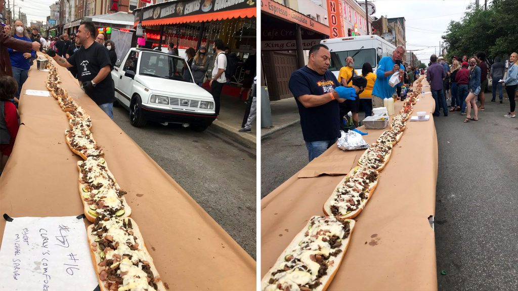 500-foot-cheesesteak A giant