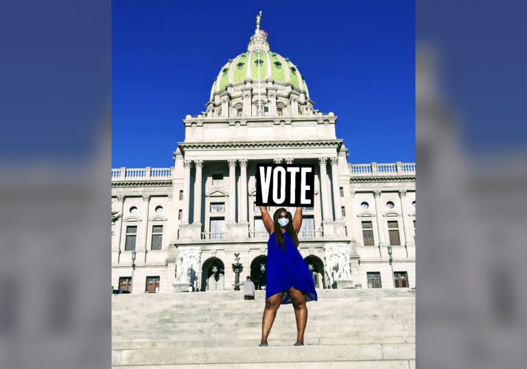 Winnie Okello is working to engage people in Harrisburg around issues like Harrisburg's comprehensive plan. (Courtesy of Winnie Okello)