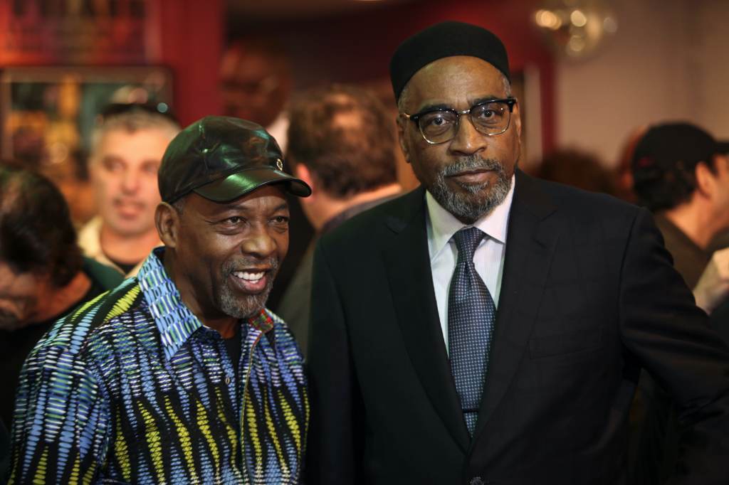 Kenny Gamble, Leon Huff Kenny Gamble, right, and Leon Huff pose for a photo