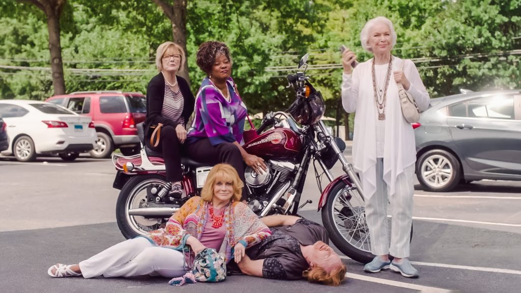 Ellen Burstyn, Jane Curtin, Loretta Devine, and Ann-Margret in Queen Bees