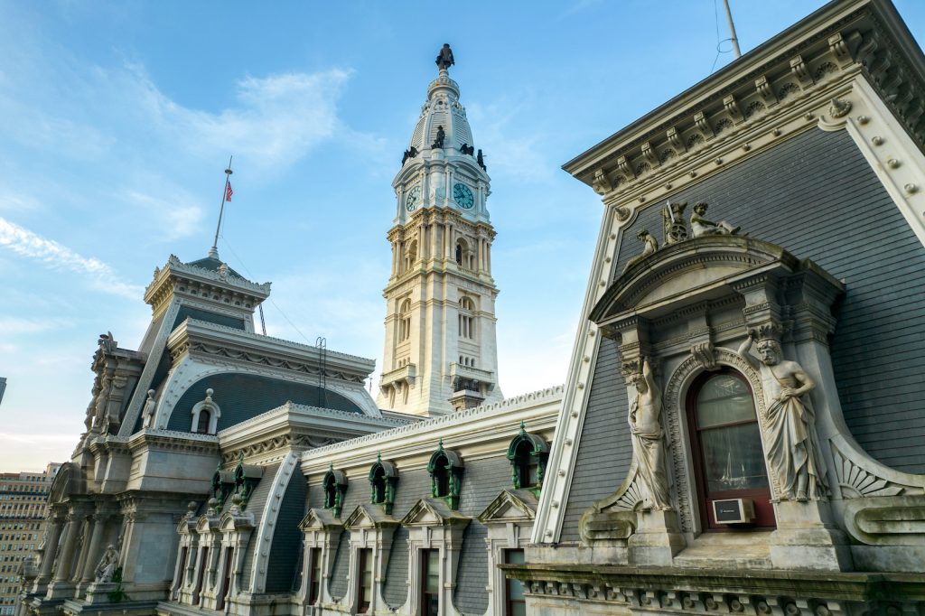 cityhall-detail-5 A closeup of Philadelphia City Hall.