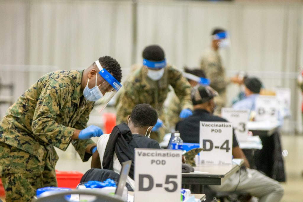 fema-vaccination-clinic-federal-01 (Courtesy FEMA Region 3)