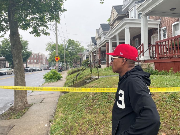 The Rev. Derrick Johnson says he thinks the nearly 12-hour standoff could have ended with Goodwyn's surrender. (Cris Barrish/WHYY)