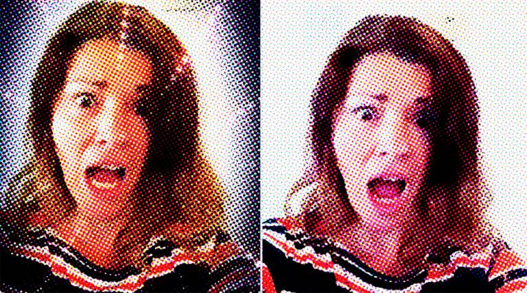 Maiken Scott attempts to tamp down her over-the-top startle response. (Courtesy of Maiken Scott)