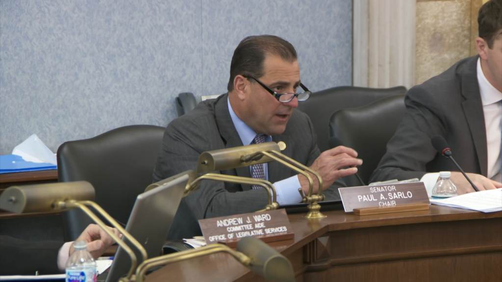 paul_sarlo_NJ_budget_062321 Paul Sarlo chairs the N.J. Senate budget committee
