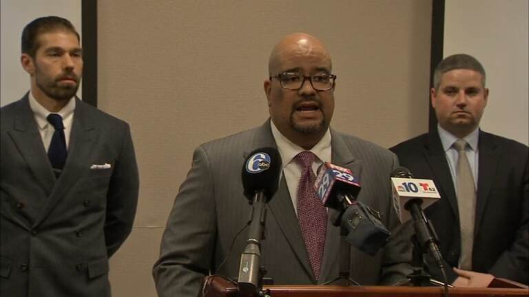 Damon Tyner, the Atlantic County prosecutor, resigned Tuesday after facing multiple lawsuits and ethics complaints. (6ABC)