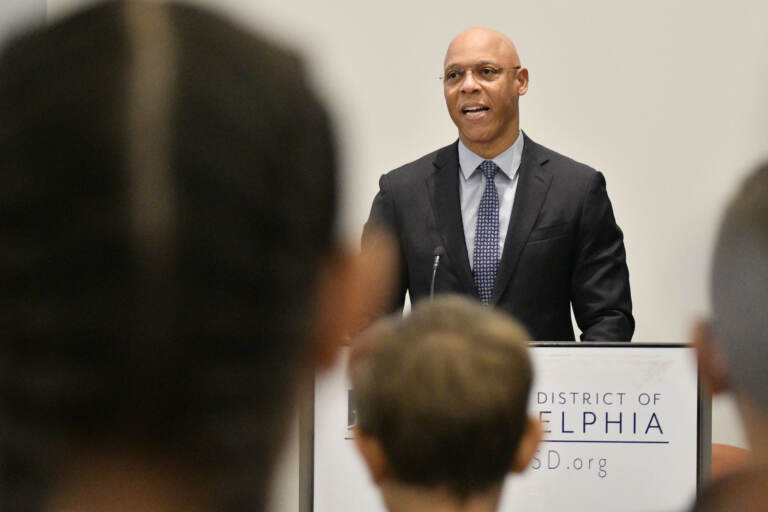 Superintendent Dr. William Hite. (Bastiaan Slabbers for WHYY)