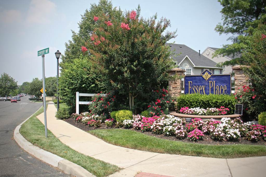 2021 07 07-e lee-mount laurel nj essex place-racist neighbor The entrance to Essex Place condominium complex