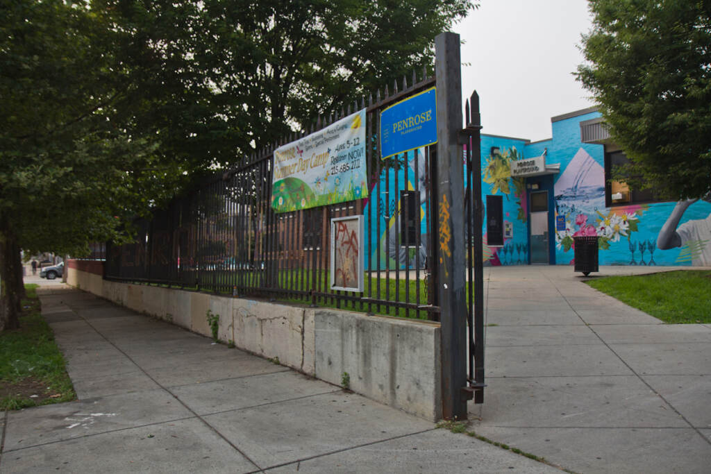The exterior of Penrose Recreation Center