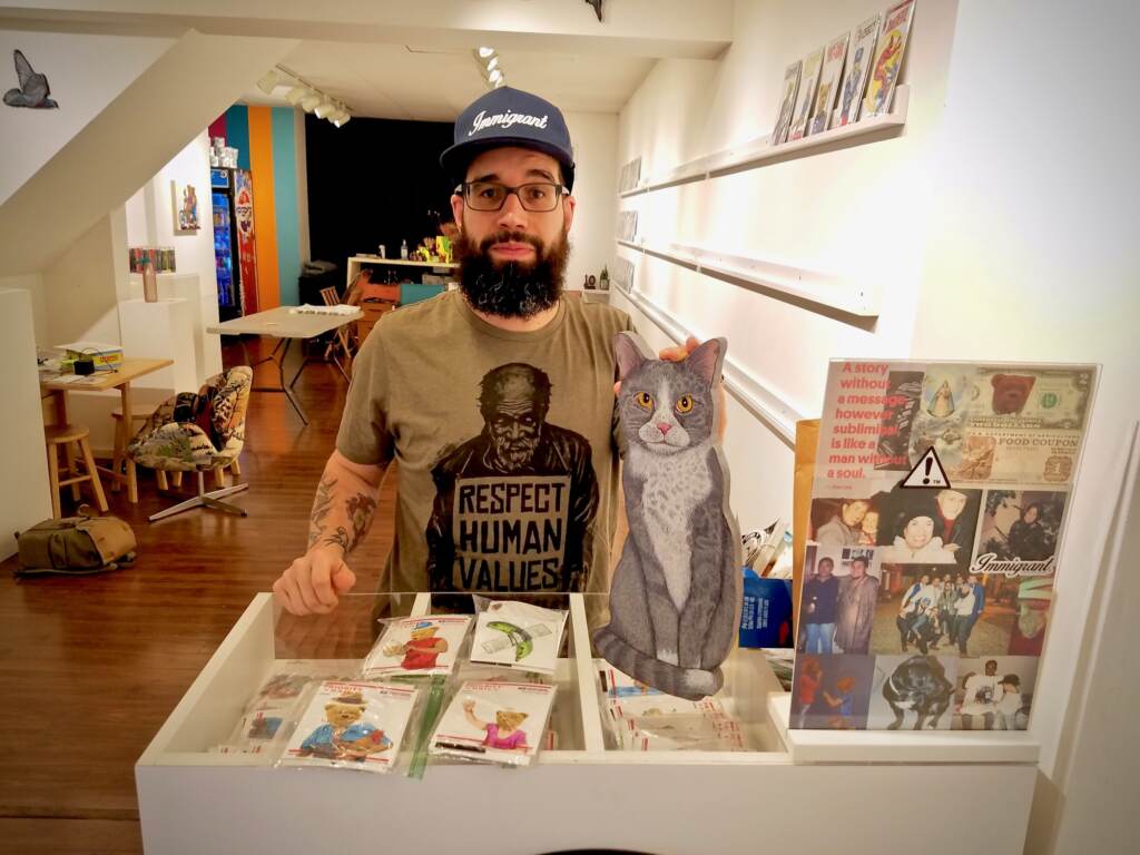 2021 07 21-p crimmins-sean lugo-philadelphia paradigm gallery-bodega art cat Artist Sean Lugo