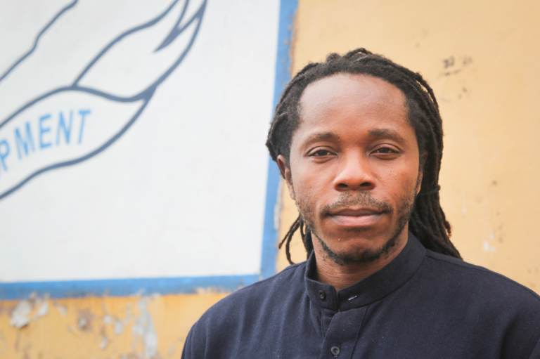 Sierra Leone's minister of education and chief innovation officer David Moinina Sengeh is a man of many talents. He's using mobile phone technology to improve daily life, he invented a way to make a prosthetic limb with a computer-assisted technique and he's a singer and rapper and a clothing designer, too. (Jason Beaubien/NPR)