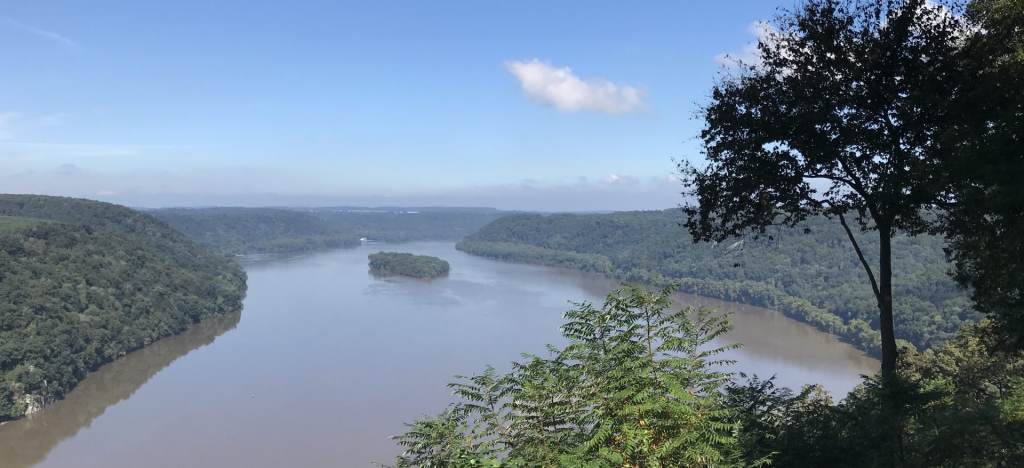 IMG_7938-e1625177630189-1920×878 The Pinnacle Overlook offers views of the Susquehanna River's Lake Aldred in Susquehannock State Park, Lancaster County. (Marie Cusick / StateImpact Pennsylvania)