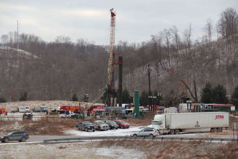 Marcellus shale gas well