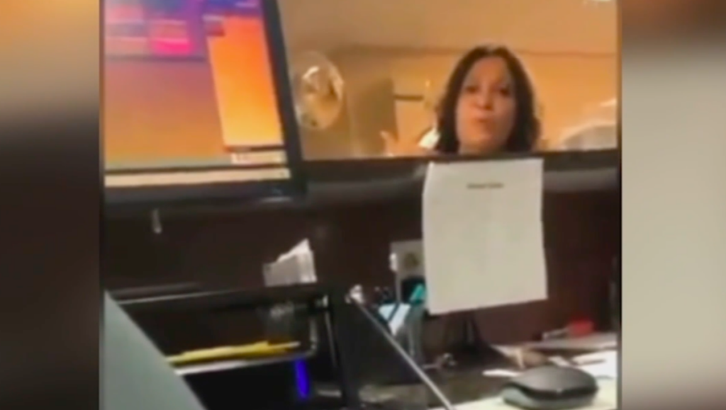 A New Jersey woman is facing charges after a tirade of racial slurs was caught on video at a Super 8 hotel in Mount Laurel. (6ABC)