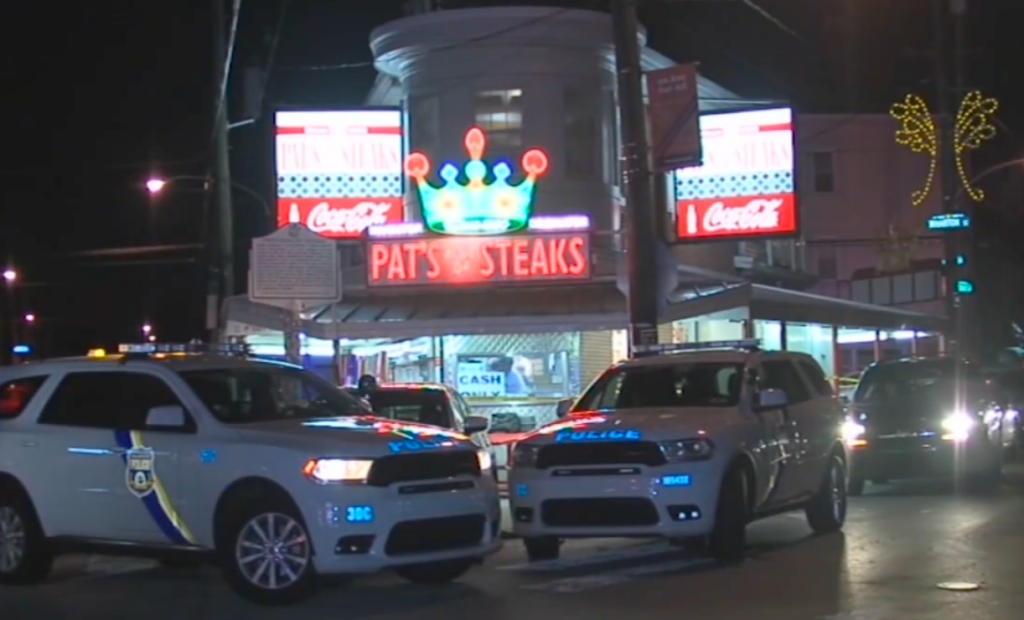 Screen Shot 2021-07-23 at 3.40.44 PM One person was killed while waiting in line at Philly's cheesesteak landmark Pat's King of Steaks. (6ABC)