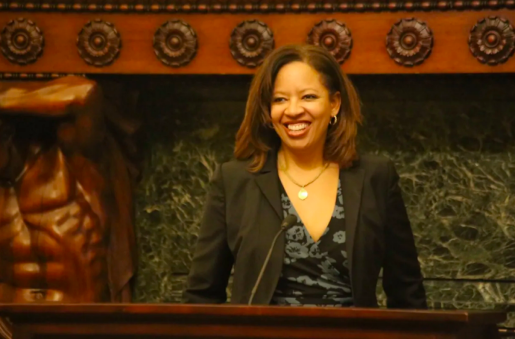 Screen Shot 2021-07-27 at 6.36.50 PM Angela McIver’s exit from the city’s school board leaves Mayor Jim Kenney with the task of finding a replacement weeks before the fall semester begins for public school students. (City of Philadelphia / Mayor’s Office)