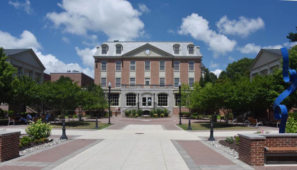 Wesley Dupont Hall Delaware State University's acquisition of Wesley College in Dover includes 21 campus buildings like DuPont Hall, seen here. (Del. State University)