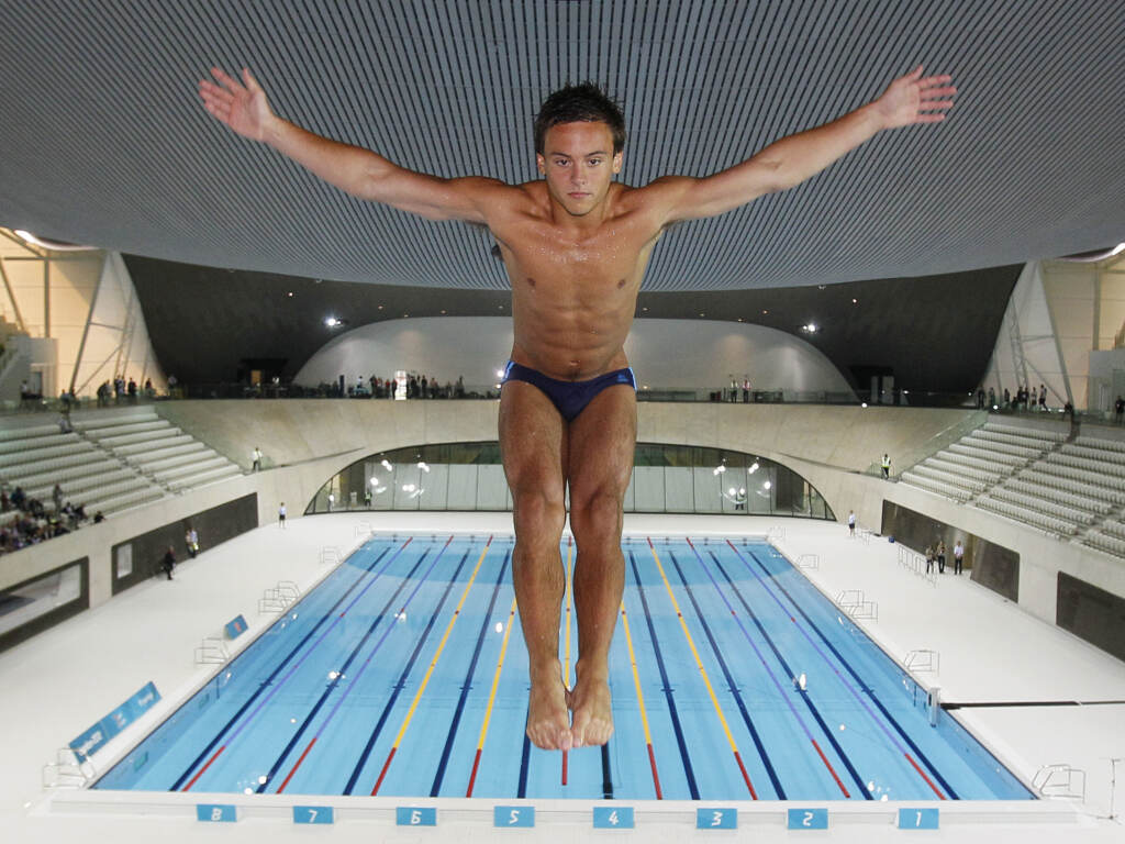 British Olympic diver Tom Daley won his first gold medal on Monday after competing in three other Olympic games. British Olympic diver Tom Daley won his first gold medal on Monday after competing in three other Olympic games. (Kirsty Wigglesworth/AP)