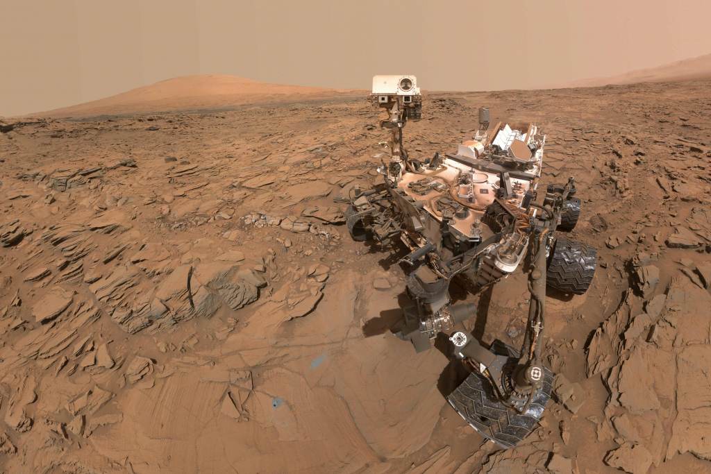 A self portrait of Curiosity from 2016. (NASA/JPL-Caltech/MSSS)