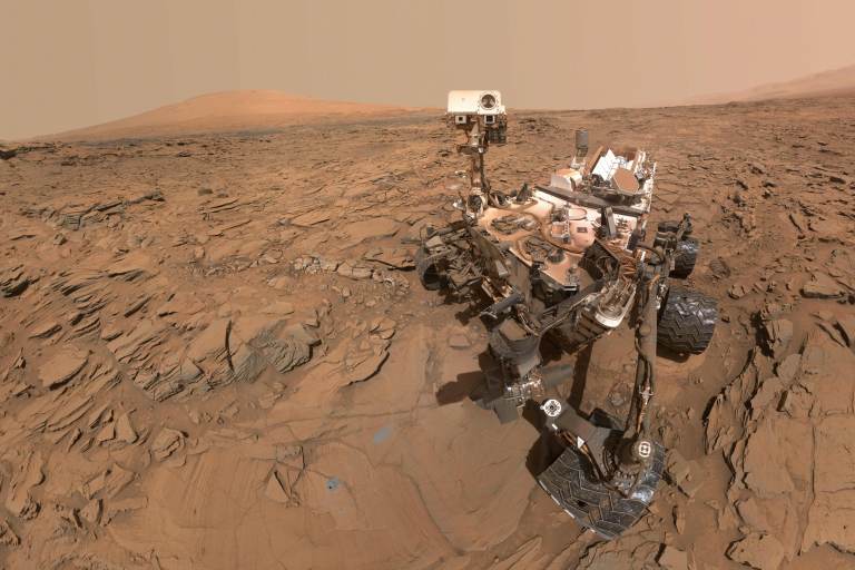 A self portrait of Curiosity from 2016. (NASA/JPL-Caltech/MSSS)