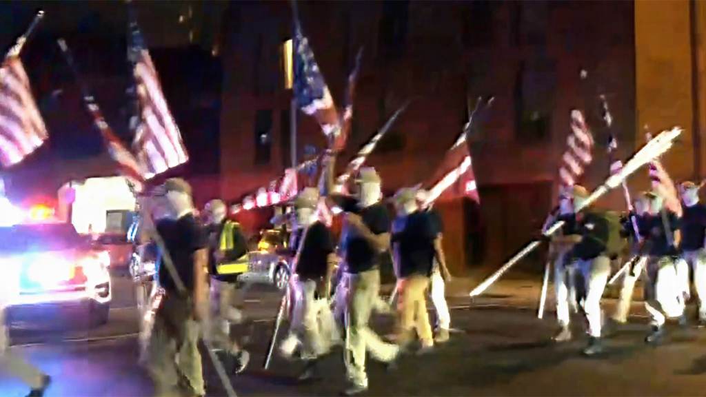 patriotfront-march White supremacists marched through Philadelphia