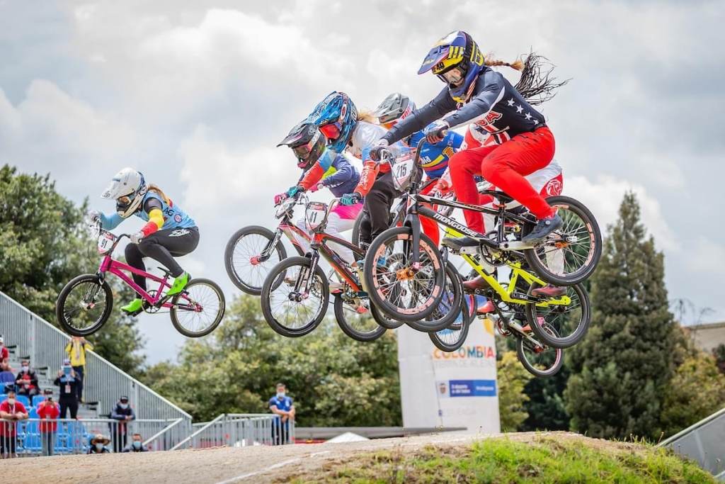 photo 2 navadanet Payton Ridenour traveled to Bogota, Colombia for the UCI World Cup with her Olympic qualification dreams hanging in the balance, and she landed on the podium with an amazing 2nd Place finish against some of the world's best. (Navadanet)