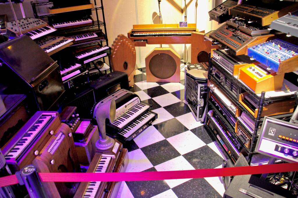 The collection at the Electronic Music Education and Preservation Project