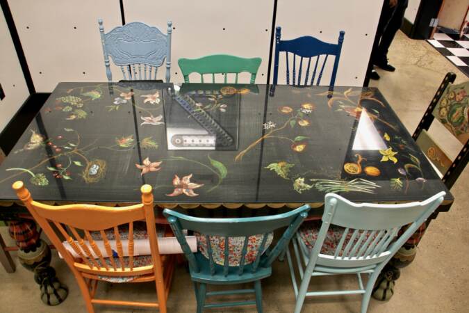 Frank Zappa's kitchen table