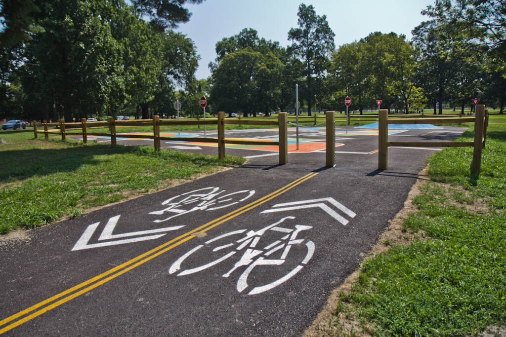 The Lil’ Philly Safety Village inside Philadelphia’s Hunting Park
