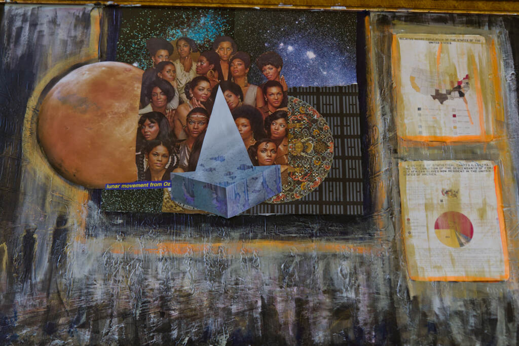 The Black Quantum Futurism collective is presenting their Afro-futuristic film “Write No History” and art exhibit at the historic Hatfield House