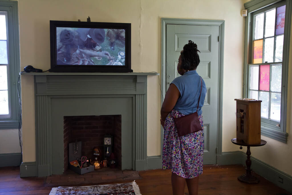 The Black Quantum Futurism collective is presenting their Afro-futuristic film “Write No History” and art exhibit at the historic Hatfield House.