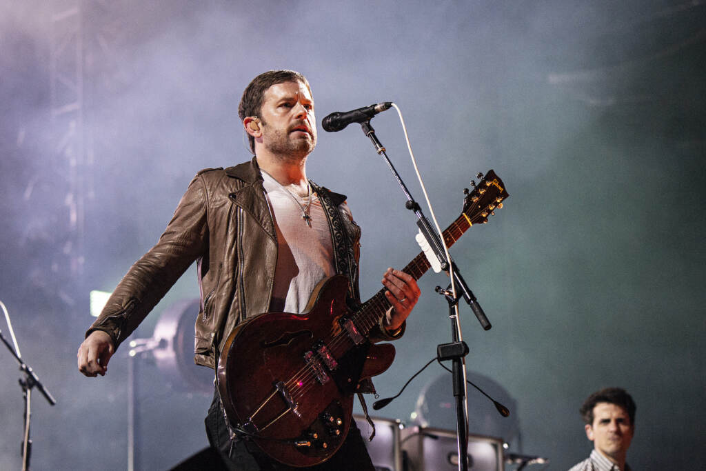 Caleb Followill Caleb Followill of Kings of Leon performs during KAABOO 2019 at the Del Mar Racetrack and Fairgrounds