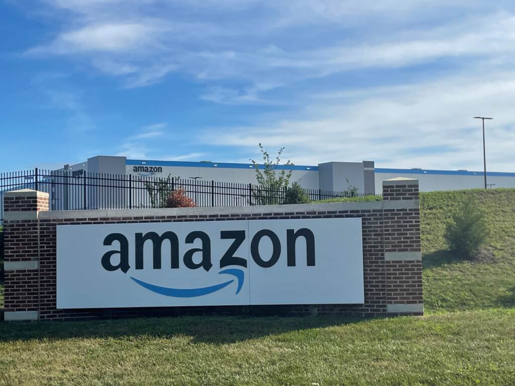 amazon 2 The world's largest retailer is taking over the massive site where General Motors manufactured vehicles for more than six decades. (Cris Barrish/WHYY)