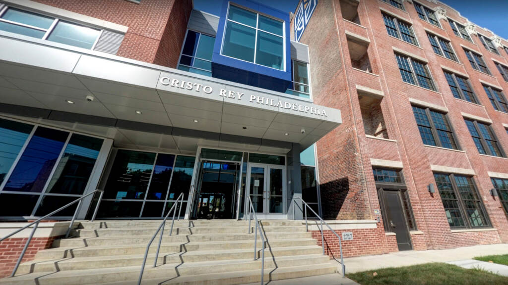 The exterior of Cristo Rey Philadelphia High School