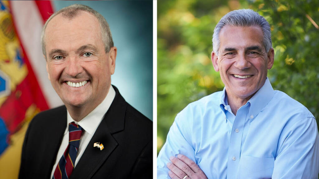 gov_phil_murphy_jack_ciattarelli_2021_election_081821 New Jersey Gov. Phil Murphy (left) and Jack Ciattarelli
