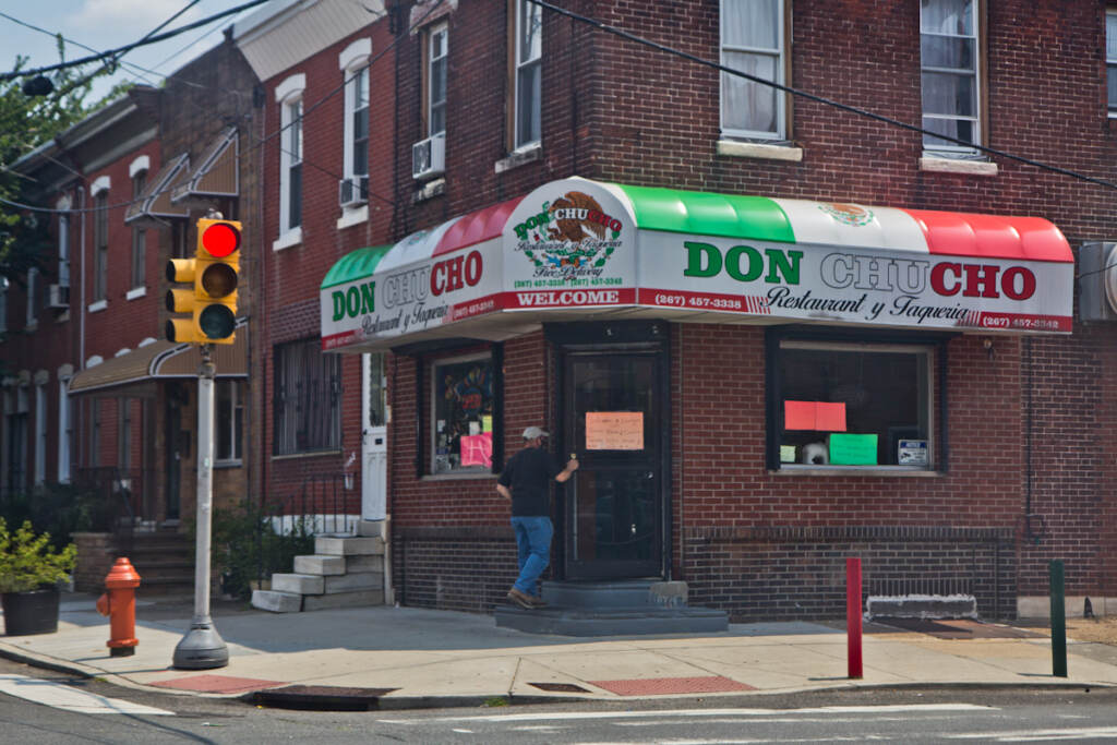Don Chucho at 1148 S. Snyder Avenue in Philadelphia. (Kimberly Paynter/WHYY) The exterior of Don Chucho in South Philly